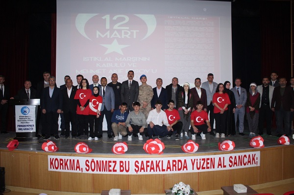 12 Mart İstiklal Marşı'nın Kabulü ve Mehmet Akif ERSOY' u Anma Günü Programı 